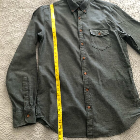 J. Crew Gray Shirt, Medium Tall - Picture 8 of 9